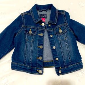 Toddler Girls Denim Jacket